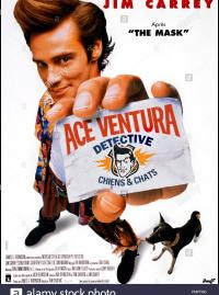 Jaquette du film Ace Ventura, détective chiens et chats