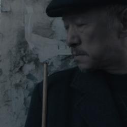 An Elephant Sitting Still