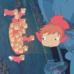 Ponyo sur la falaise