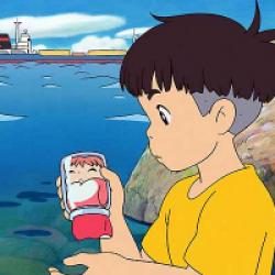 Ponyo sur la falaise